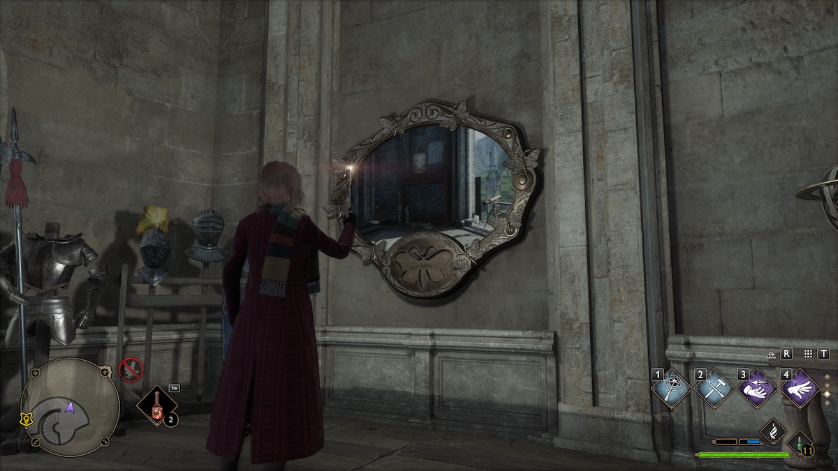 All Moth Mirror Puzzle Locations Hogwarts Legacy Astronomy Tower Mirror