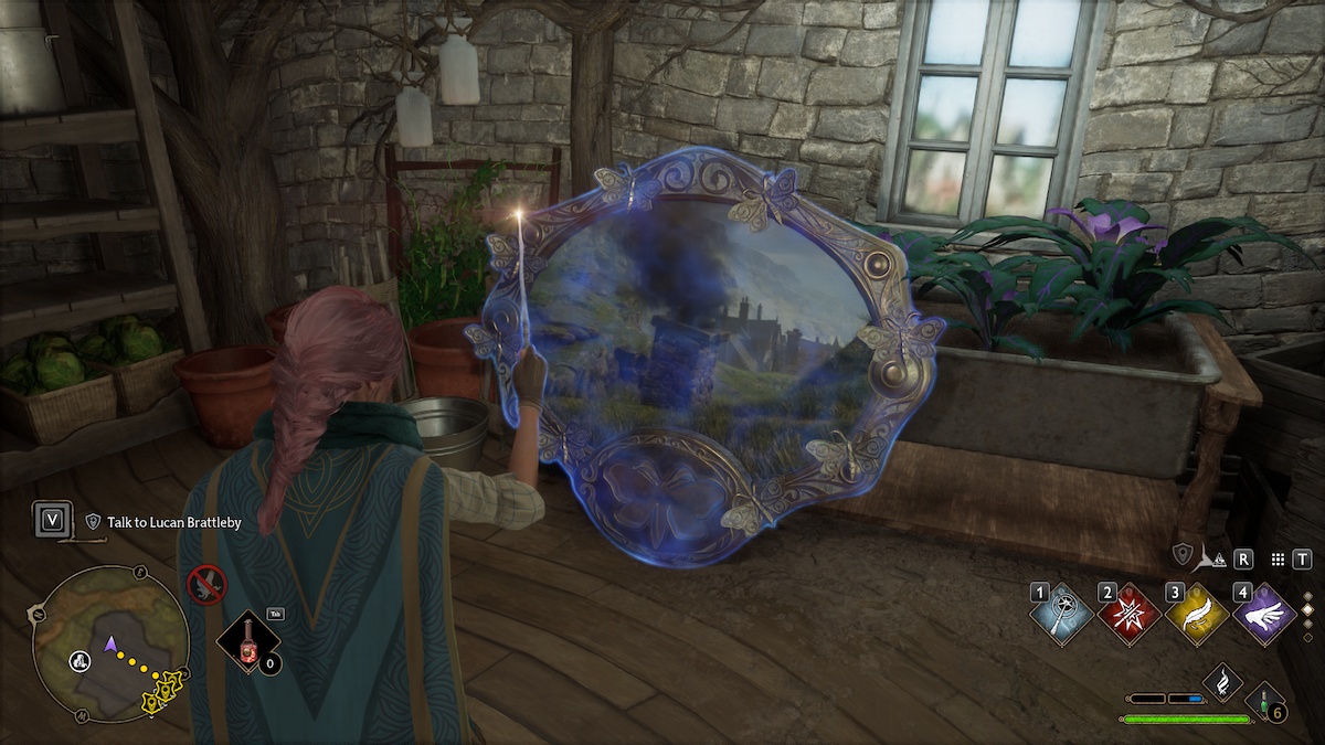 All Moth Mirror Puzzle Locations Hogwarts Legacy Dogweed Deathcap Mirror