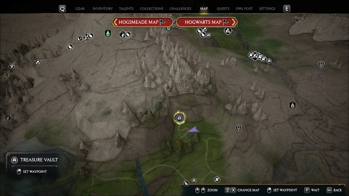 Where To Find Feldcroft Region Treasure Vaults Hogwarts Legacy Irondale Map 2