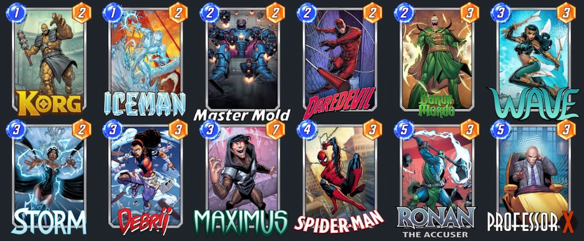 Best Marvel Snap Decks Master Mold 3