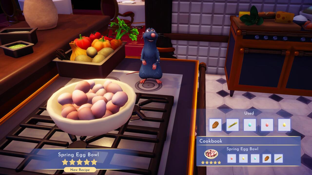 There are three new event-specific cooking recipes.
