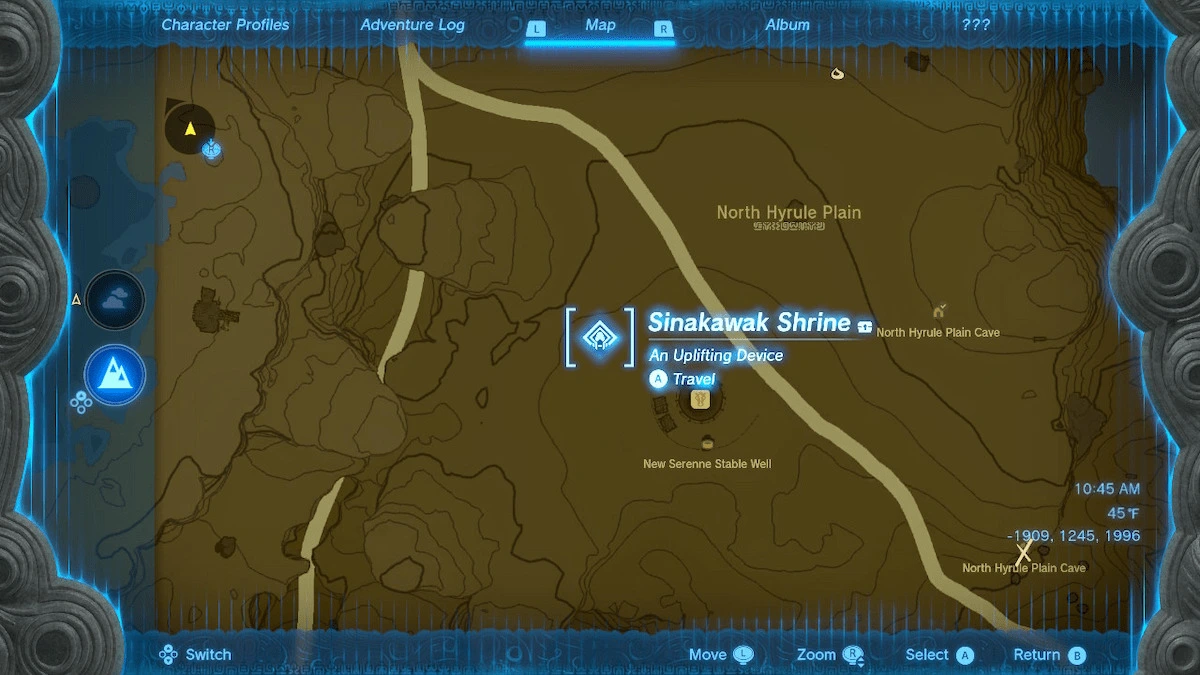 Sinakawak Shrine Map 2