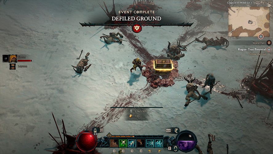Diablo 4 Rewards Chest from Event