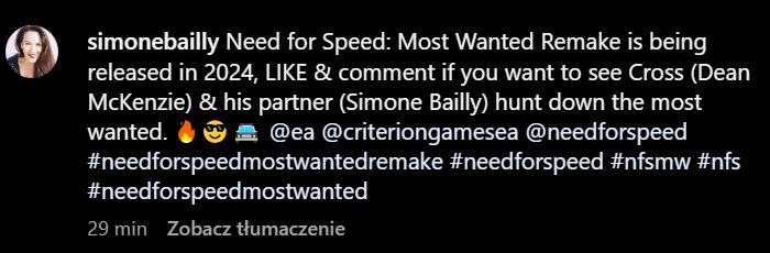 Need for Speed Most Wanted Remake Possibly Leaked