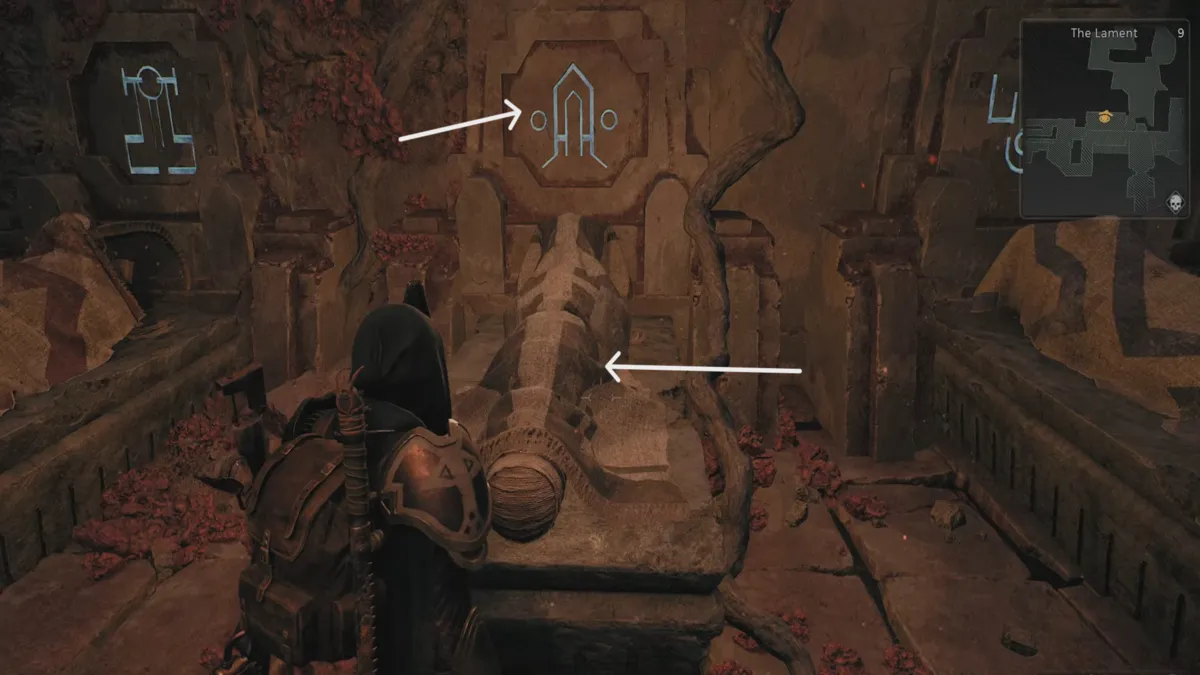 The Lament Plinth Puzzle Sarcophagus Symbol Remnant 2