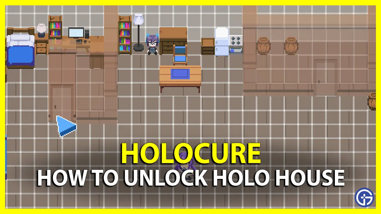 how to unlock holo house in HoloCure