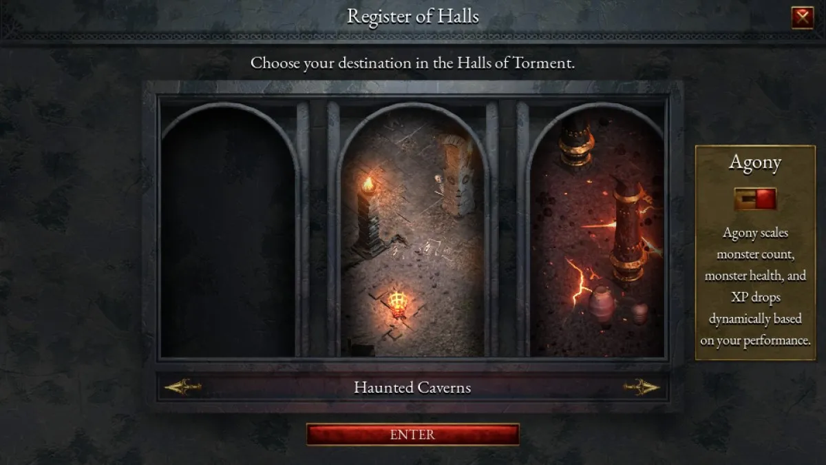 Halls Of Torment How To Get And Use Marks Agony Mode