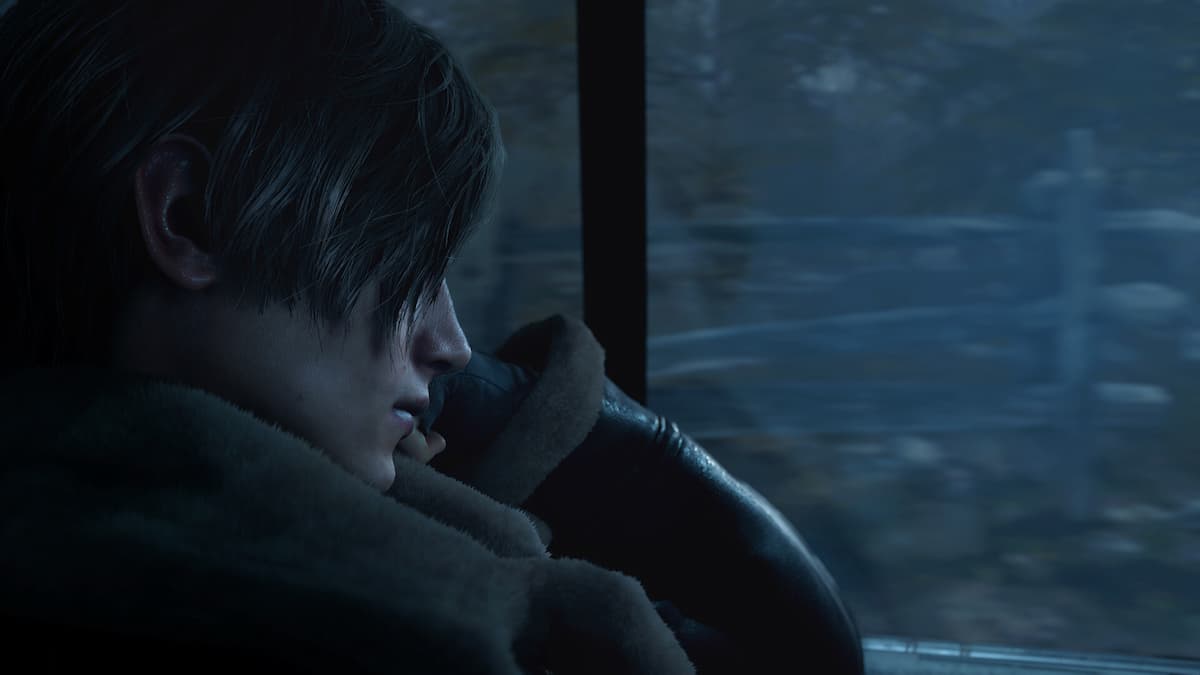 Resident Evil 4 Leon Looking Out The Car Window1