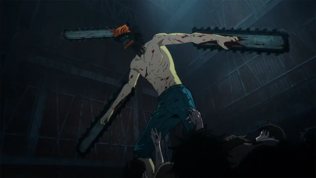 Pochita and Denji Hybrid in Chainsaw Man