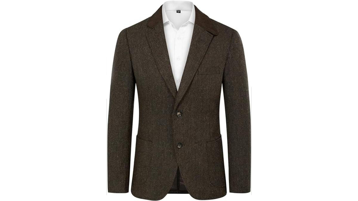 Alan Wake Brown Tweed Jacket