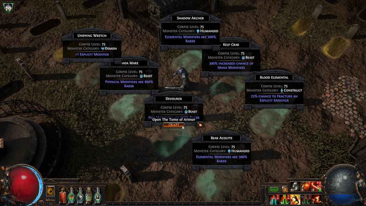 Path Of Exile Graves