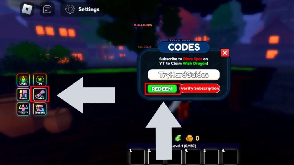 Anime Last Stand Redemption Code