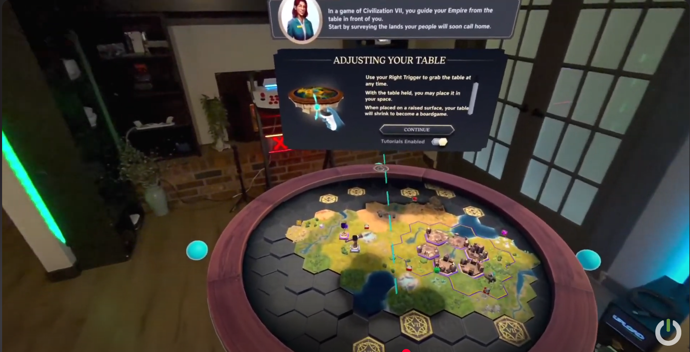 Screenshot of Civilization VII VR